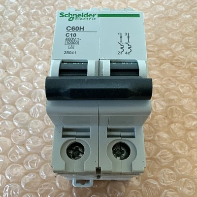 New | in-Stock Schneider Electric C60H-C10 Circuit Breakers Indiana US | J&J Industrial Supply #505108
