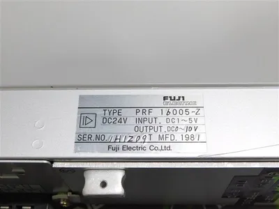Fuji Electric PRF 16005-Z Power Supply Module DC 24V Used