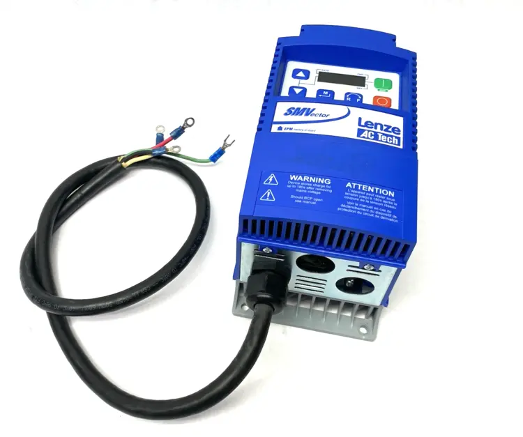 Used LENZE FREQUENCY INVERTER DRIVE SMVECTOR 13582862 Variable Speed Drives | Maverick Industrial Sales #1098998