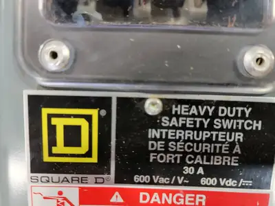 USED SQUARE D CHU361AWK