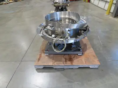 Fortville Feeders Vibratory Parts Feeder 44" Stainless Bowl 120V