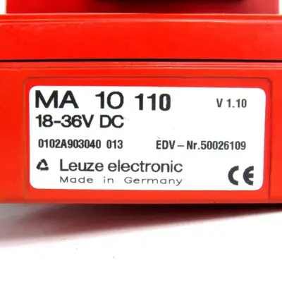 USED LEUZE ELECTRONIC MA10110