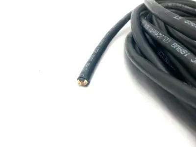 USED CAROL, CAROLPRENE SINGLE ENDED 2-COND 2-PIN CONNECTOR CORDSET 18AWG