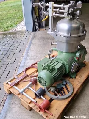 Used GEA WESTFALIA SA7-01-576 Disc Stack Centrifuges Illinois US | Aaron Equipment #1410851