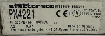 New | in-Stock EFECTOR PN-250-SBN14-HFBOW/LS/ /V Sensors | Surplus Asset Holdings #1206434