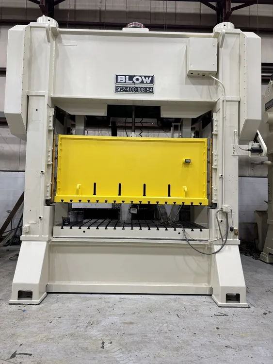 Used 1997 BLOW SC2-400-108-54 Straight Side Presses Michigan US | Rygate LLC #299044
