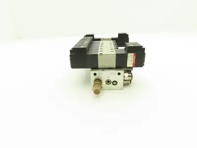 Humphrey H110M10A Pneumatic 10-Station Manifold HA110-4E1/4E2 Solenoid Valve 24V