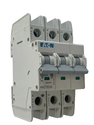 NEW EATON WMZT3D06 CIRCUIT BREAKER 6A 10KA TYPE D