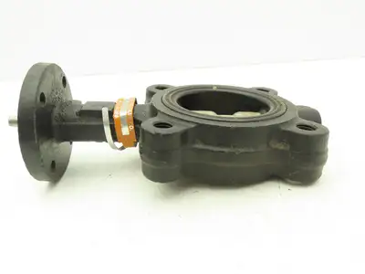 Milwaukee ML222B  3" Butterfly Valve Lug Style Iron Disc No Handle