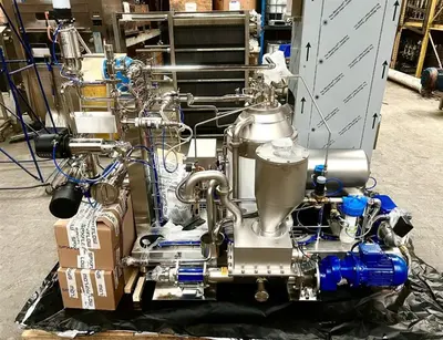 NEW: SPX Seital SE 101 HBIV-Q3P2 hermetic juice clarifier skid, 304SS.