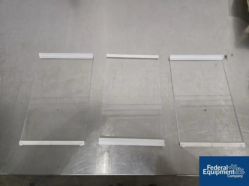 USED Mettler Toledo (3) Mettler-Toledo Glass Balance Panels
