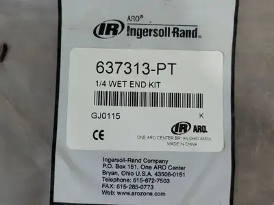 1/4" Wet End Kit 637313-PT for PD02P-X Diaphragm Pump