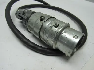 Russellstoll SKP9GC Ever-Lock 9 Pin Plug  20A 250VDC 600 VAC