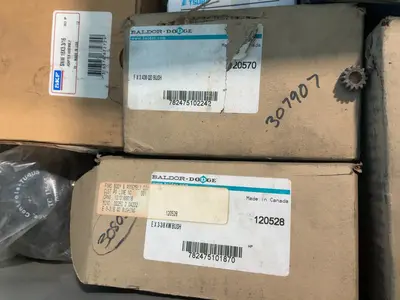 Skf, Tsubaki, Baldor Misc Bearings
