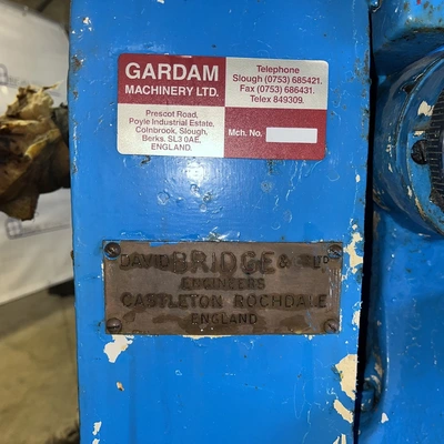 David Bridge Twin Roll Mill 150mm x 310mm