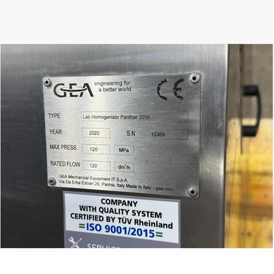 Used GEA NS3006L Homogenizers Missouri US | BioLabTek #1520498
