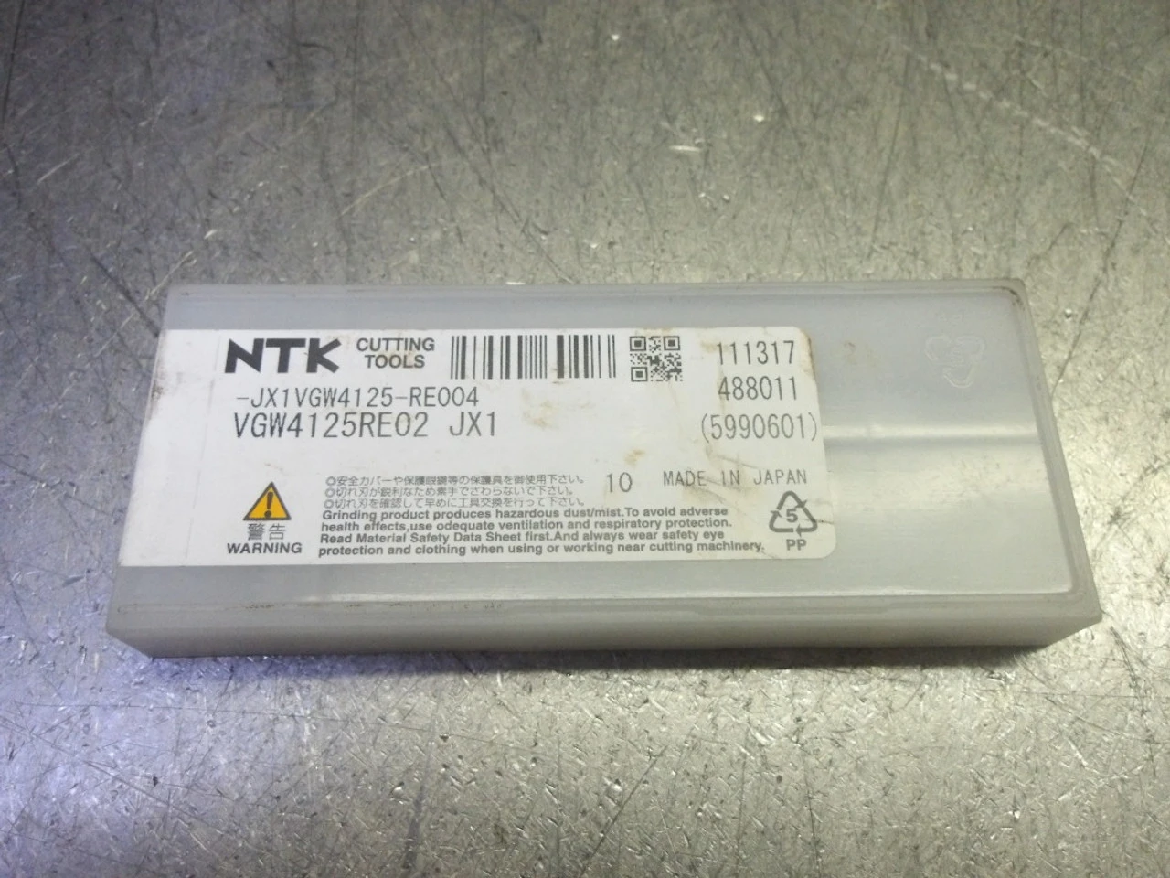 NTK BIDEMICS Inserts QTY10 VGW4125RE02 JX1 (LOC2019A)