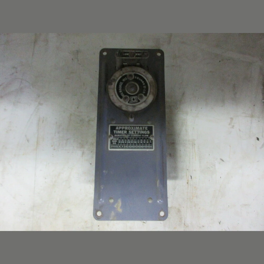 Square D Pneumatic Timing Relay