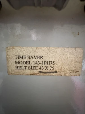 Used TIMESAVERS 143-1HP75 Wide Belt Sanders Texas US | MachineryMax #1542105