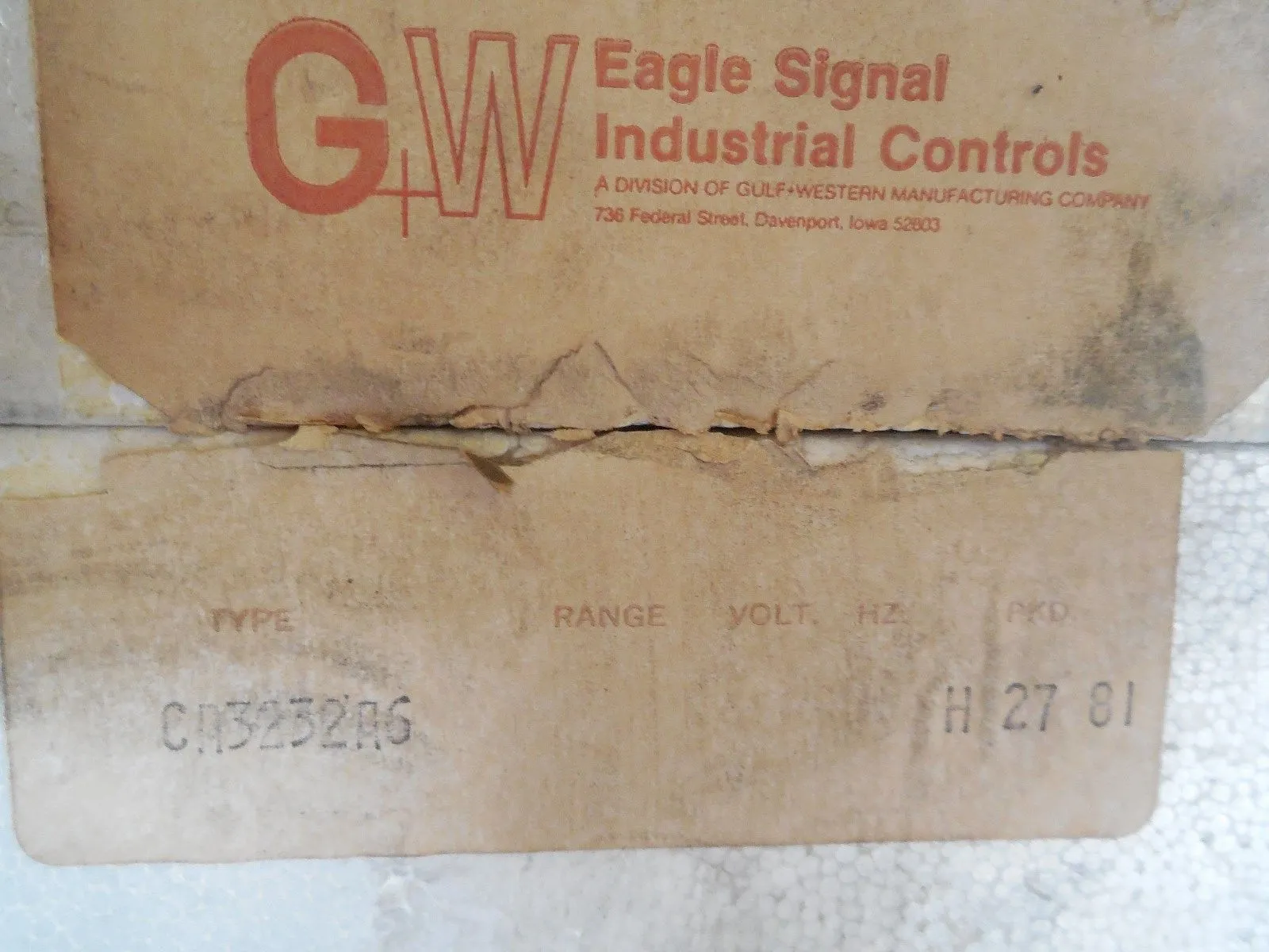 NEW EAGLE SIGNAL CA3232A6 TIMER