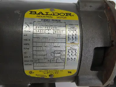 Winsmith 917MDSFA4216GBT 1Hp Gear Motor 7.5:1 Ratio 208-230/460V