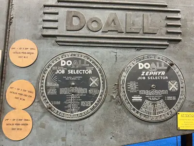 Used DOALL 36W Vertical Band Saws Ohio US | HGR 24 #1545775