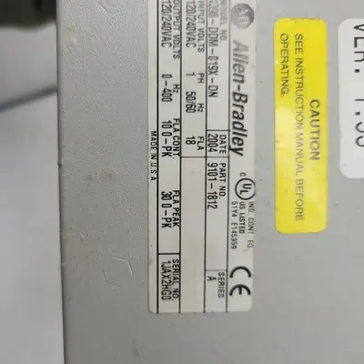 USED ALLEN-BRADLEY 1398-DDM-019X-DN