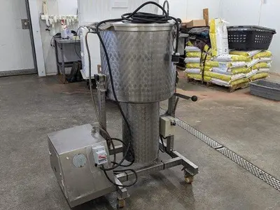 H. Glass Vacuum Meat Tumbler