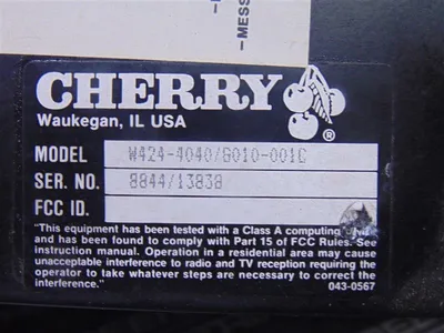 Used CHERRY _UNKNOWN_ Electrical Controls | Green Industrial #681678