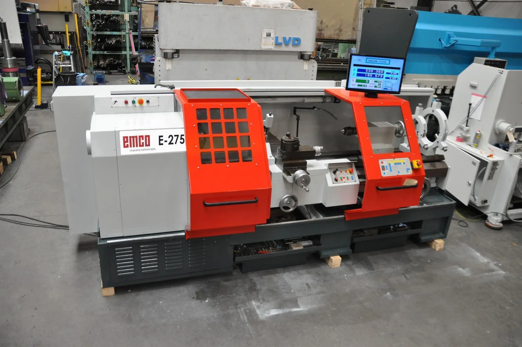 USED EMCO E-275 Ø 555 X 2100 MM CNC