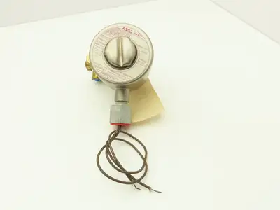 Asco 206 381 3RF Bronze Solenoid Valve Air or Inert Gas 2-Way 1/4" NPT 125VDC
