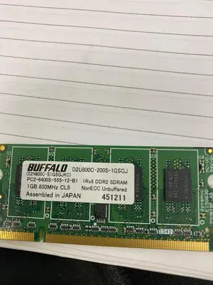 Buffalo Select 1GB 800MHz PC2-6400S Desktop Memory / D2n800C-S1GSGJKC