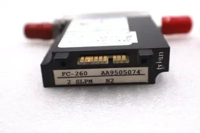 TYLAN MODEL FC-260 MASS FLOW CONTROLLER 150 PSIG MAX S/N AA804014 2 SLPM #K-1846