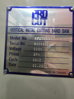 PRO CUT KB45 Saws, Saws, Band, Vertical | Holland Equipment Hunters, Inc. (3)