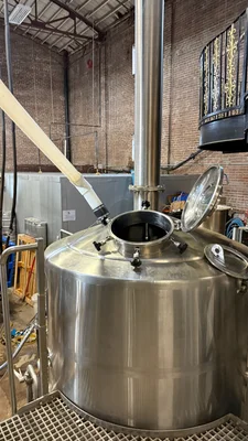 DYM 10bbl 4-vessel Electric Brewhouse w/direct fire firebox
