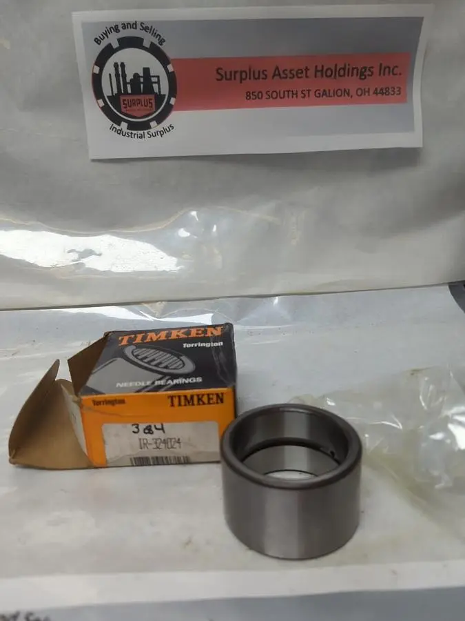 New | in-Stock TIMKEN IR-324024 Bearings | Surplus Asset Holdings #1202063