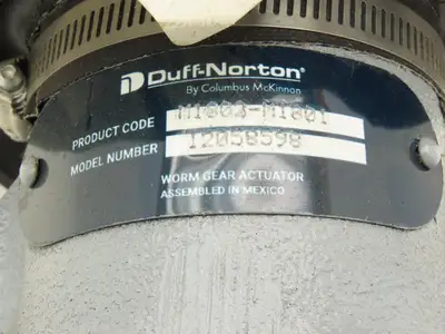 Duff-Norton SK1802-15-18 Worm Gear Actuator 18" Stroke Screw Jack