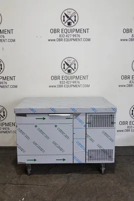 RANDELL 47” SELF-CONTAINED REFRIGERATED PASS THRU WORKTOP MODEL 51347PT-35