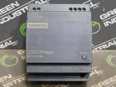 Siemens 6EP 1332-1SH43 LOGO!Power Power Supply 24VDC 2.5A Output PS:1 Used