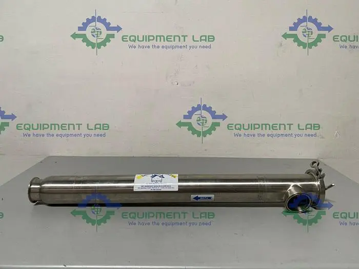 Used SANI-MATIC STAINLESS STEEL ANGLE-LINE END INLET STANDARD FLOW LONG 36” WEDGEWIRE Test Equipment - Other | Equipment Lab #485971