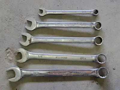 7/16" - 1-3/8" Combination Wrench Set (10pcs)