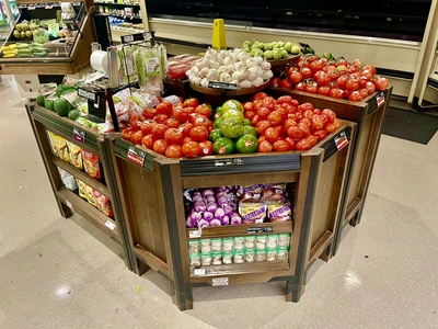 1-0590 4 Piece Produce Island
