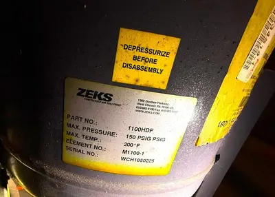 USED ZEKS 1100HDF