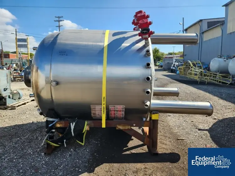 Used Hundom 4,000 Liter Hundom Single Motion Process Kettle, S/S Stainless Steel Tanks Ohio US | Federal Equipment Company #127158