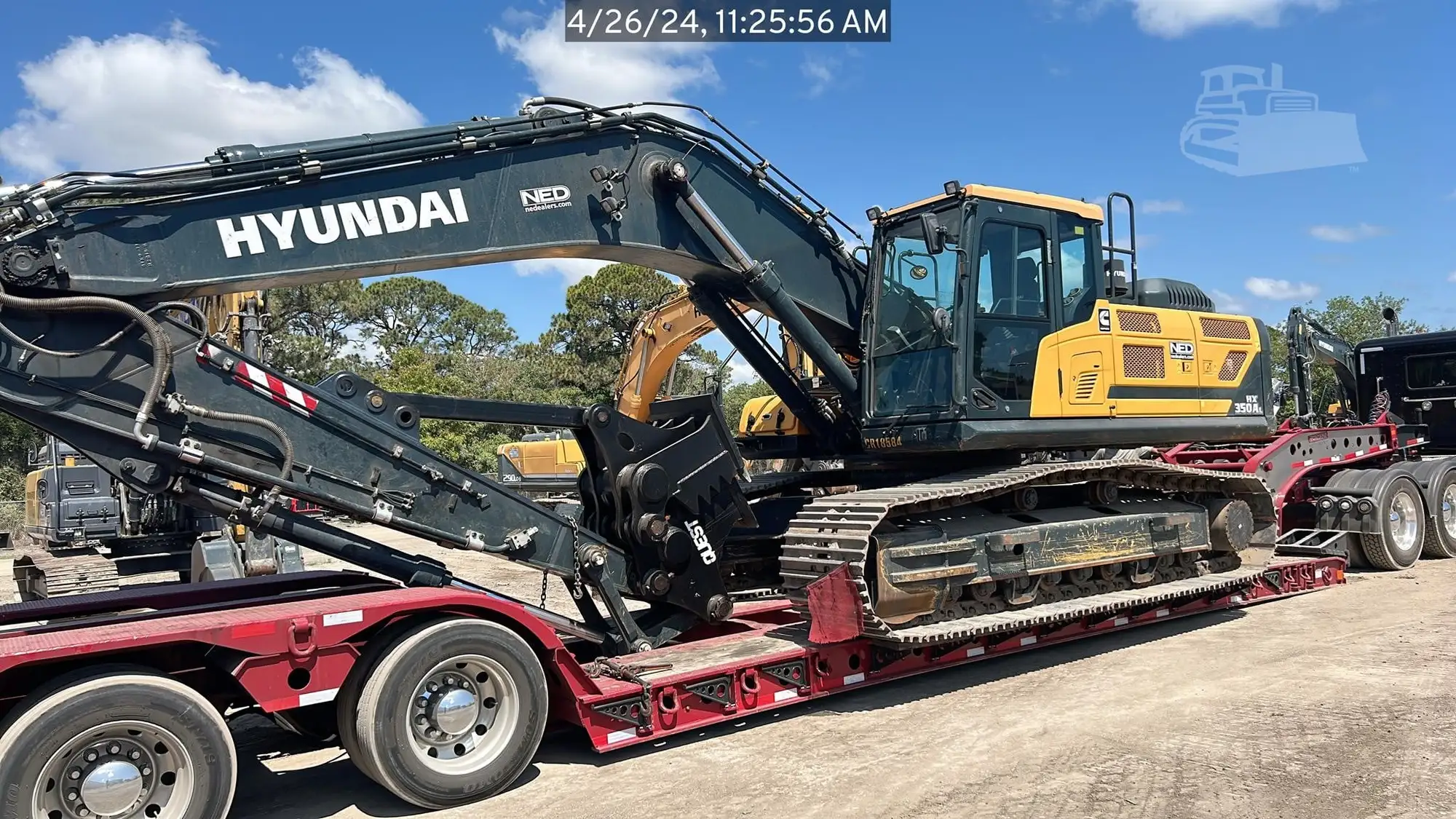 Used 2023 HYUNDAI HX350AL Crawler Excavators Florida US | National Equipment Dealers #1422418