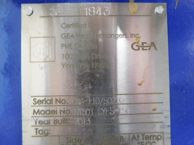 Used GEA _UNKNOWN_ Heat Exchangers Ohio US | Equipment Recovery Corp. #1330384