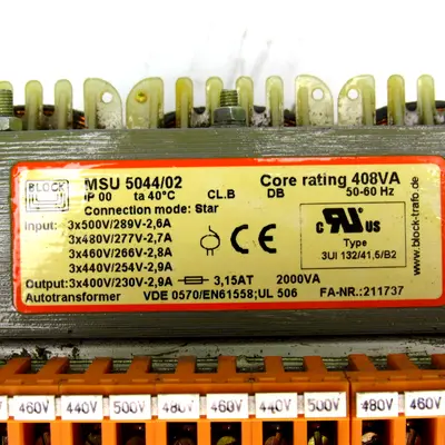 USED BLOCK MSU 5044/02