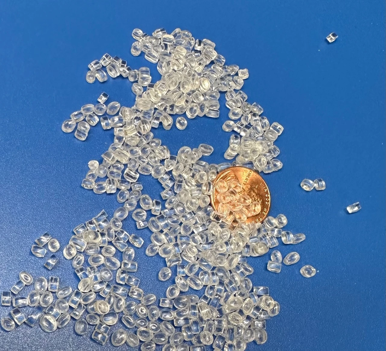 Lustran SAN DN59 Plastic Pellets Resin Material Injection Molding Clear 10 Lbs
