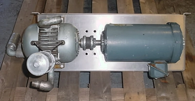 USED GAST VACUUM PUMP 65 V 2A GAST PUMP