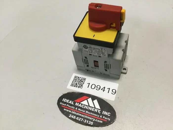Used ALLEN BRADLEY 194E-E25-1753 Relays & Switches Michigan US | Ideal Machinery #775138